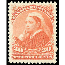 canada stamp 46 queen victoria 20 1893 m vf 019
