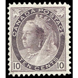 canada stamp 83 queen victoria 10 1898 m vfnh 008