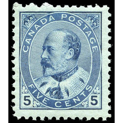 canada stamp 91 edward vii 5 1903 m vfnh 019