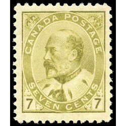 canada stamp 92ii edward vii 7 1903 m vfnh 005