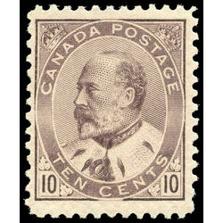 canada stamp 93 edward vii 10 1903 m vfnh 007