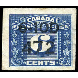 canada revenue stamp fx100 imperforate three leaf excise tax 6 1934