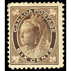 canada stamp 71 queen victoria 6 1897 m f 012
