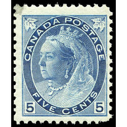canada stamp 79 queen victoria 5 1899 m fnh 009