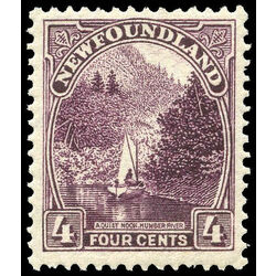newfoundland stamp 134 humber river 4 1923
