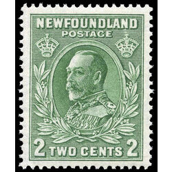 newfoundland stamp 186ii king george v 2 1932