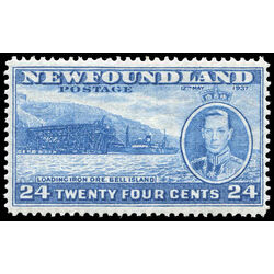 newfoundland stamp 241 loading ore bell island 24 1937