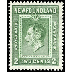 newfoundland stamp 245 king george vi 2 1938