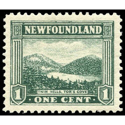 newfoundland stamp 131 twin hills tor s cove 1 1923