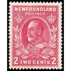 newfoundland stamp 185 king george v 2 1932