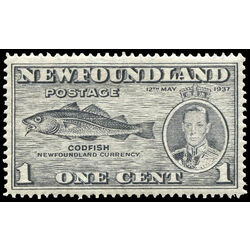 newfoundland stamp 233 codfish 1 1937