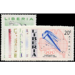 liberia stamp 358 61 c104 5 16th olympic games melbourne 1956