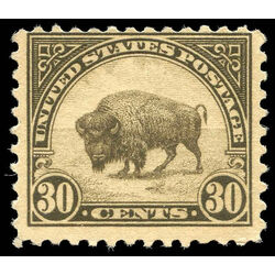 us stamp postage issues 569 american bison 30 1922