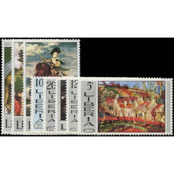 liberia stamp 489 96 paintings 1969