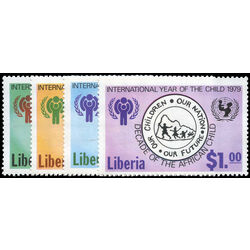 liberia stamp 832 5 international year of the child 1979