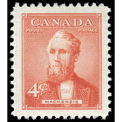 canada stamp 319 alexander mackenzie 4 1952
