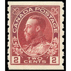 canada stamp 127 king george v 2 1912 m vfnh 001