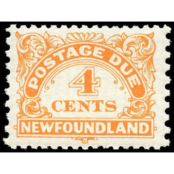 newfoundland stamp j4 postage due stamps 4 1949