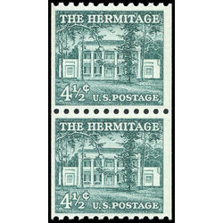 us stamp postage issues 1059pa hermitage 9 1954