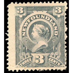 newfoundland stamp 60i queen victoria 3 1890