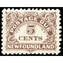 newfoundland stamp j5i postage due stamps 5 1939