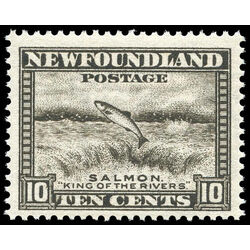 newfoundland stamp 193i salmon leaping 10 1932