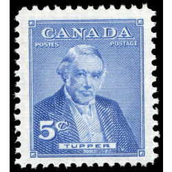 canada stamp 358 sir charles tupper 5 1955