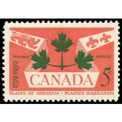 canada stamp 388 national emblems 5 1959