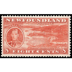 newfoundland stamp 236d corner brook paper mill 8 1937