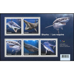 canada stamp 3105 sharks 4 25 2018