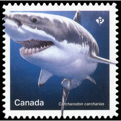 canada stamp 3106 white shark 2018