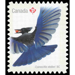 canada stamp 3122 steller s jay from bc 2018