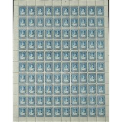 newfoundland stamp 256 princess elizabeth 4 1941 m pane bl 002