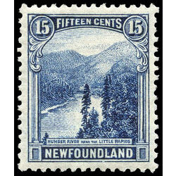 newfoundland stamp 142 little rapids 15 1923