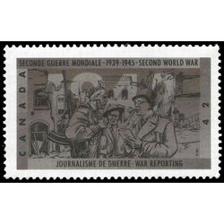 canada stamp 1448 war reporting 42 1992