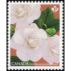 canada stamp 3166a gardenia pink background 2019