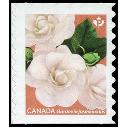 canada stamp 3167 gardenia pink background 2019