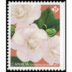 canada stamp 3169 gardenia pink background 2019