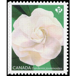 canada stamp 3170 gardenia blue green background 2019