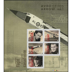 canada stamp 3171 canadians in flight avro arrow 4 50 2019