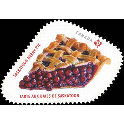 canada stamp 3177ci saskatoon berry pie 2019