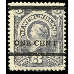 newfoundland stamp 76i queen victoria 1897