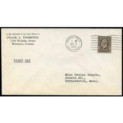 canada stamp 196 king george v 2 1932 fdc 005