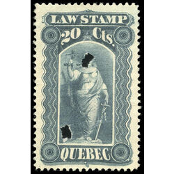canada revenue stamp ql33 law stamps 20 1893