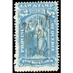 canada revenue stamp ql25 law stamps 2 1871