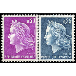 france stamp 1197 8 marianne 1967