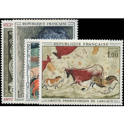 france stamp 1204 7 paintings 1968