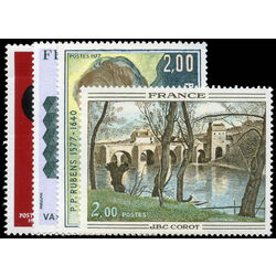 france stamp 1517 20 arts 1977