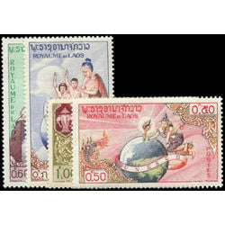 laos stamp 48 51 unesco headquarters in paris opening 1958