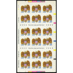 us stamp postage issues 2431a eagle and shield 1989